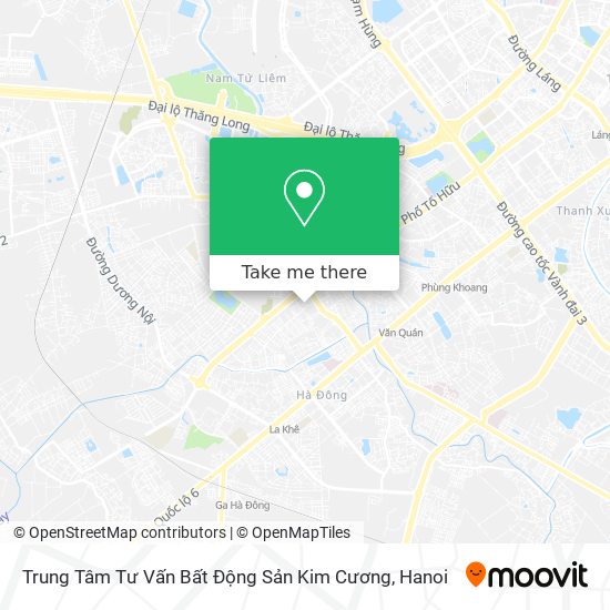 Trung Tâm Tư Vấn Bất Động Sản Kim Cương map