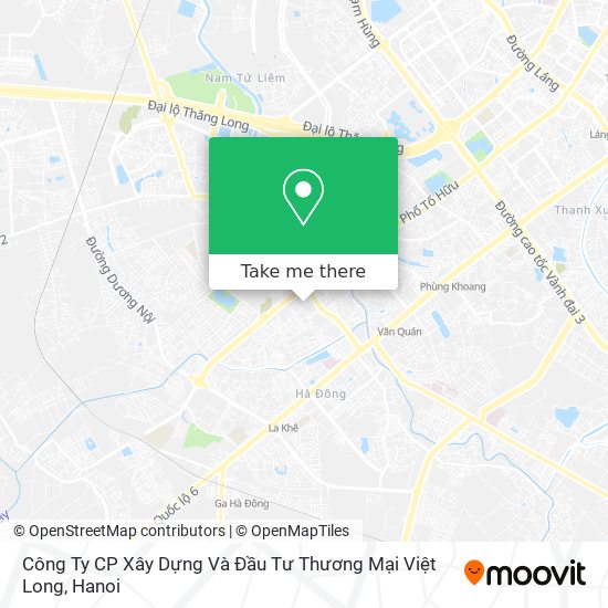 Công Ty CP Xây Dựng Và Đầu Tư Thương Mại Việt Long map
