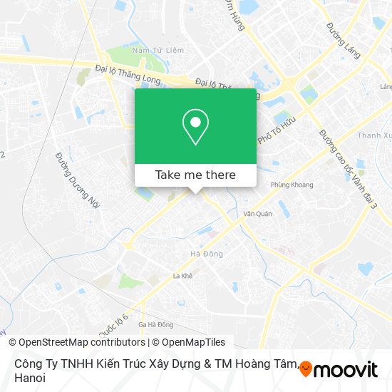 Công Ty TNHH Kiến Trúc Xây Dựng & TM Hoàng Tâm map