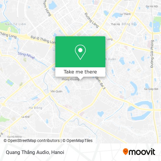 Quang Thắng Audio map