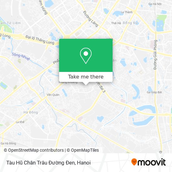 Tàu Hũ Chân Trâu Đường Đen map