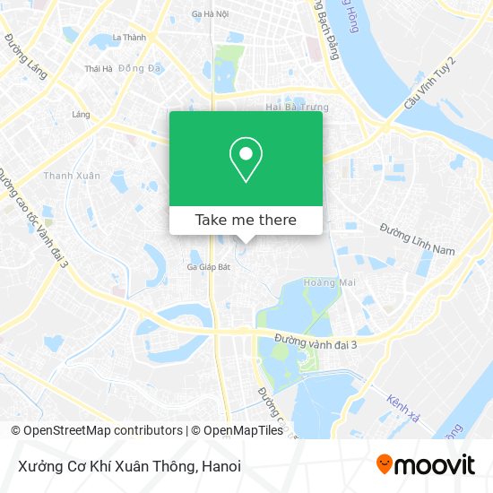 Xưởng Cơ Khí Xuân Thông map