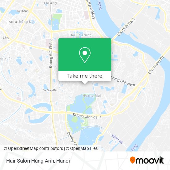 Hair Salon Hùng Arih map