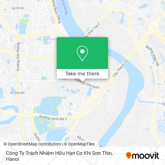 Công Ty Trách Nhiệm Hữu Hạn Cơ Khí Sơn Thìn map