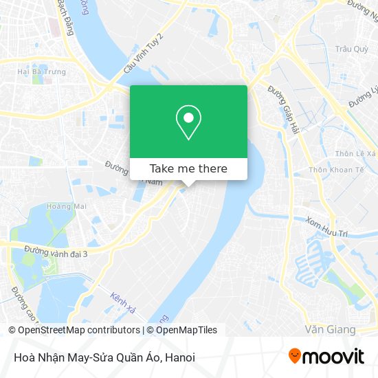 Hoà Nhận May-Sửa Quần Áo map