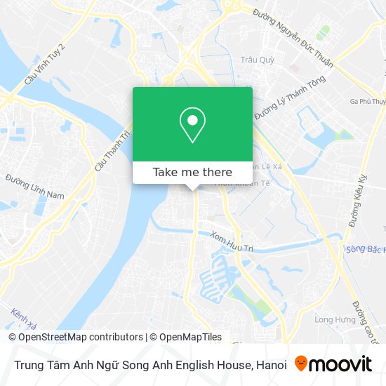 Trung Tâm Anh Ngữ Song Anh English House map