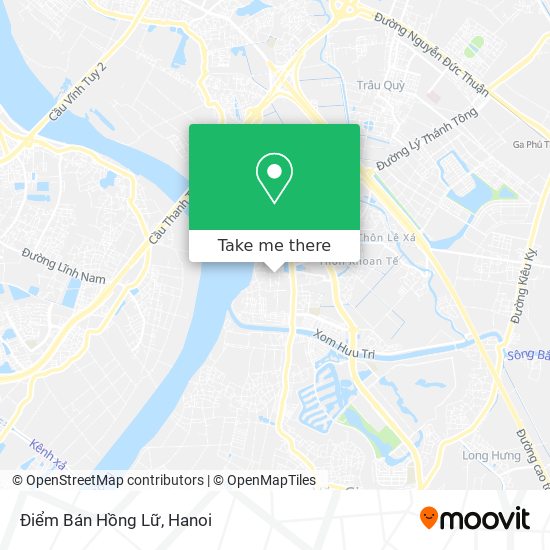 Điểm Bán Hồng Lữ map