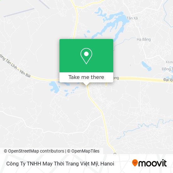 Công Ty TNHH May Thời Trang Việt Mỹ map