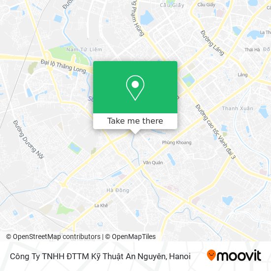 Công Ty TNHH ĐTTM Kỹ Thuật An Nguyên map