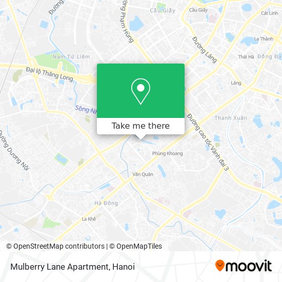 Mulberry Lane Apartment map