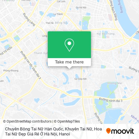 Chuyên Bông Tai Nữ Hàn Quốc, Khuyên Tai Nữ, Hoa Tai Nữ Đẹp Giá Rẻ Ở Hà Nội map