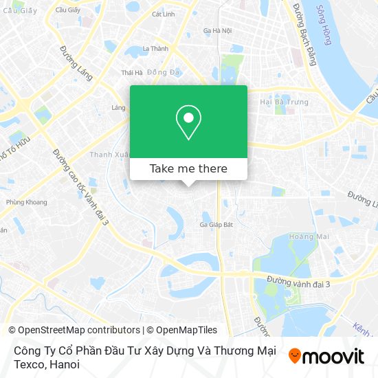 Công Ty Cổ Phần Đầu Tư Xây Dựng Và Thương Mại Texco map