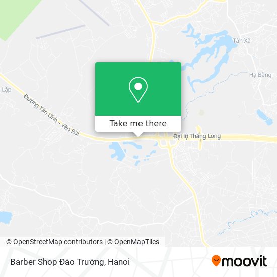 Barber Shop Đào Trường map