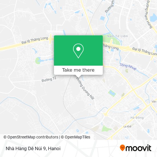 Nhà Hàng Dê Núi 9 map