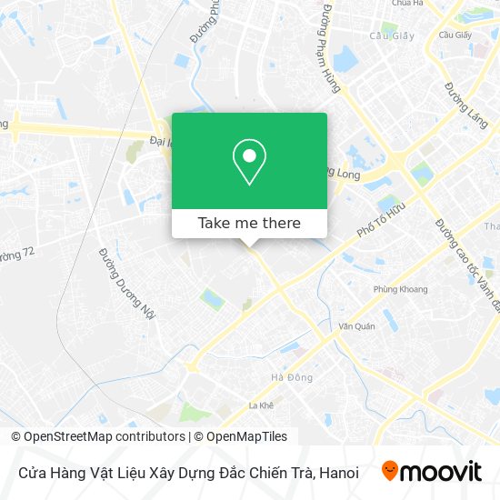 Cửa Hàng Vật Liệu Xây Dựng Đắc Chiến Trà map