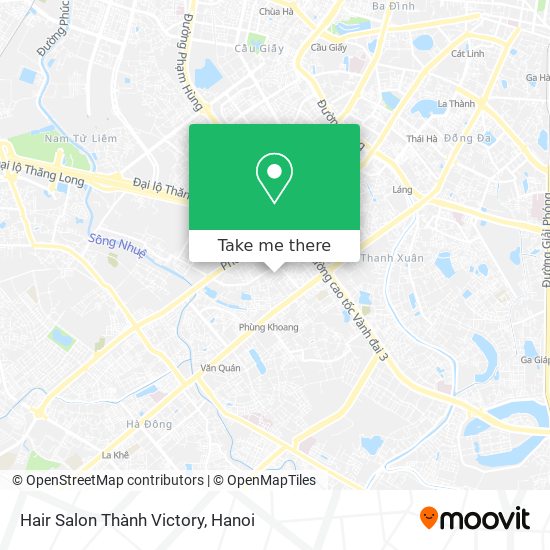 Hair Salon Thành Victory map