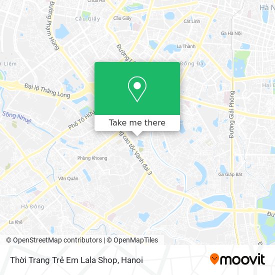 Thời Trang Trẻ Em Lala Shop map