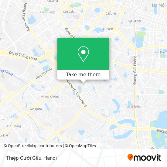 Thiệp Cưới Gấu map