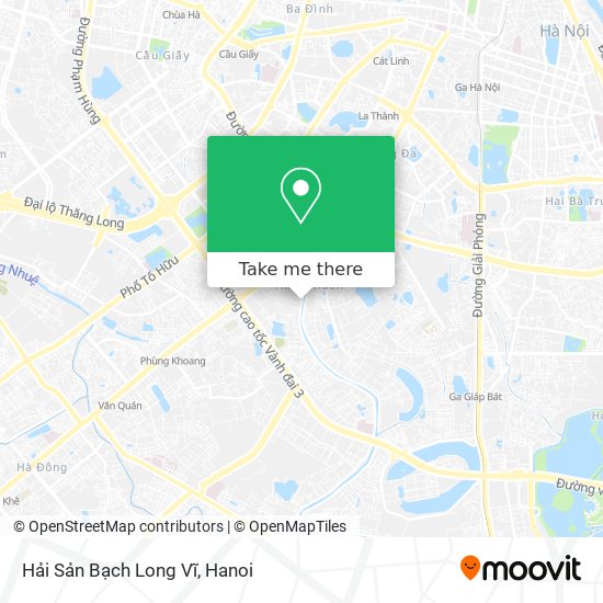 Hải Sản Bạch Long Vĩ map
