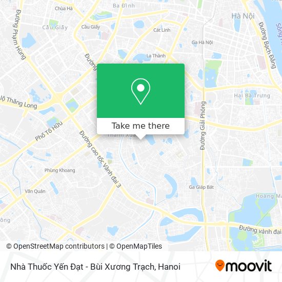 Nhà Thuốc Yến Đạt - Bùi Xương Trạch map