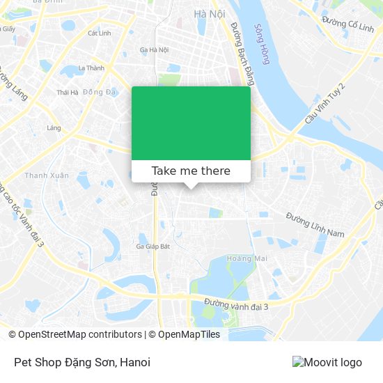 Pet Shop Đặng Sơn map