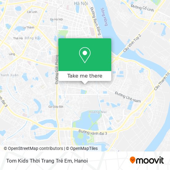 Tom Kids Thời Trang Trẻ Em map