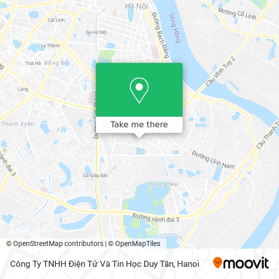 Công Ty TNHH Điện Tử Và Tin Học Duy Tân map