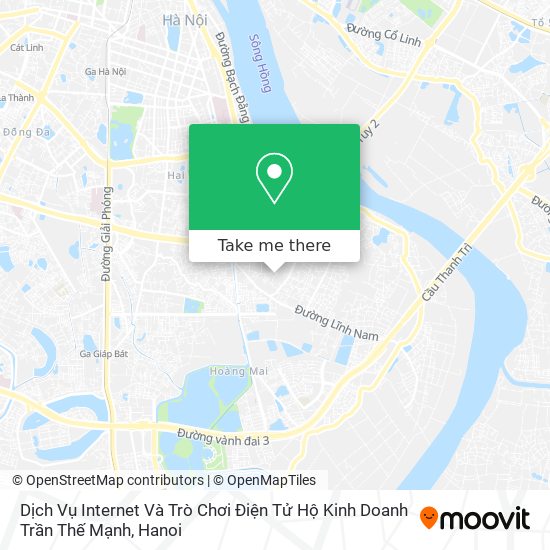 Dịch Vụ Internet Và Trò Chơi Điện Tử Hộ Kinh Doanh Trần Thế Mạnh map