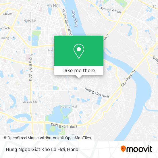 Hùng Ngọc Giặt Khô Là Hơi map