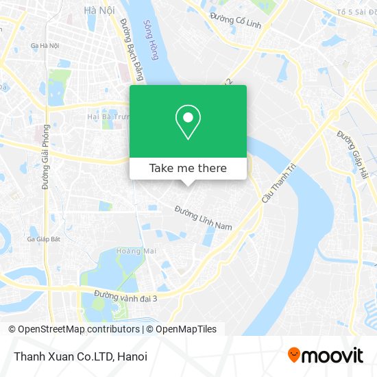 Thanh Xuan Co.LTD map