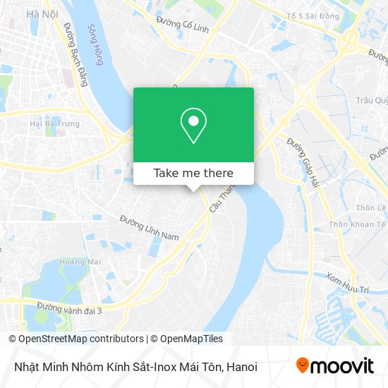 Nhật Minh Nhôm Kính Sắt-Inox Mái Tôn map