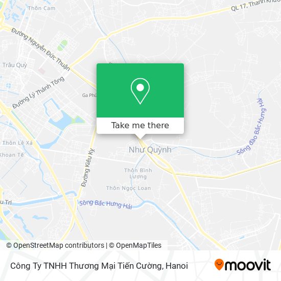 Công Ty TNHH Thương Mại Tiến Cường map