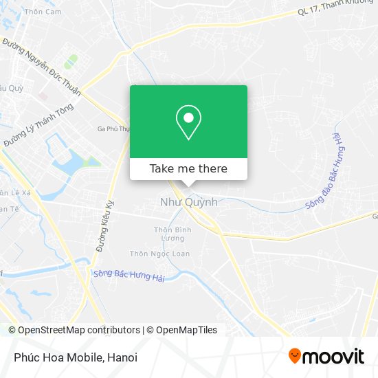 Phúc Hoa Mobile map