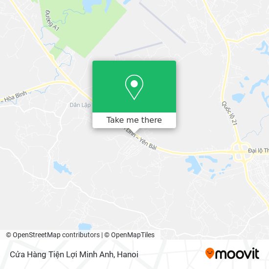 Cửa Hàng Tiện Lợi Minh Anh map