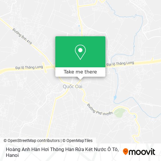 Hoàng Anh Hàn Hơi Thông Hàn Rửa Két Nước Ô Tô map