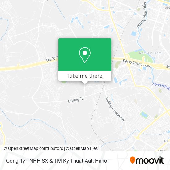 Công Ty TNHH SX & TM Kỹ Thuật Aat map