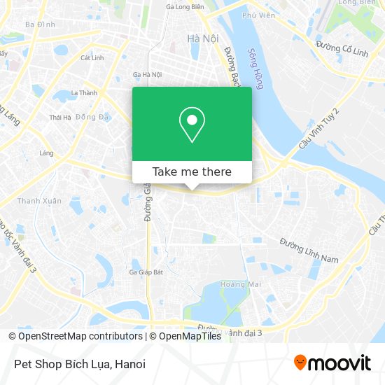 Pet Shop Bích Lụa map