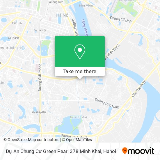 Dự Án Chung Cư Green Pearl 378 Minh Khai map