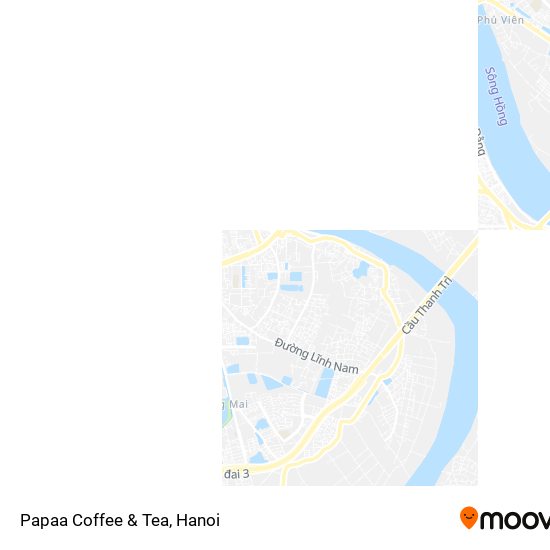 Papaa Coffee & Tea map