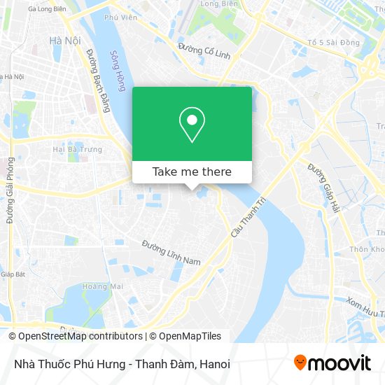 Nhà Thuốc Phú Hưng - Thanh Đàm map