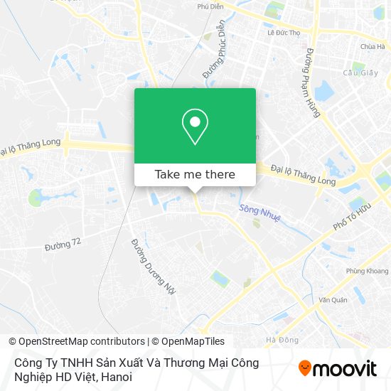 Công Ty TNHH Sản Xuất Và Thương Mại Công Nghiệp HD Việt map