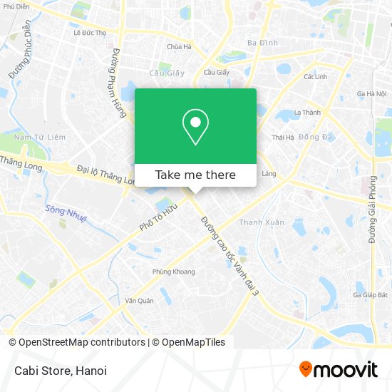 Cabi Store map