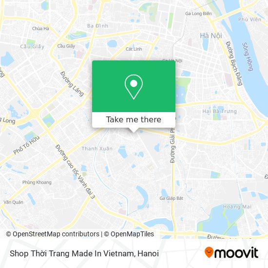 Shop Thời Trang Made In Vietnam map