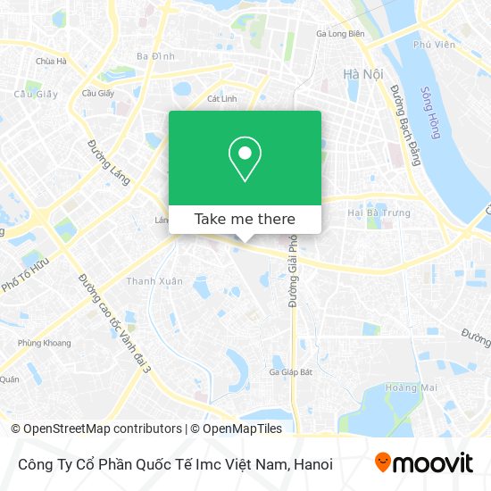 Công Ty Cổ Phần Quốc Tế Imc Việt Nam map