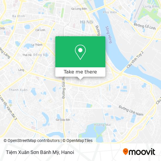 Tiệm Xuân Sơn Bánh Mỳ map