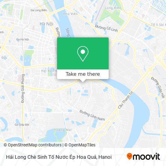 Hải Long Chè Sinh Tố Nước Ép Hoa Quả map
