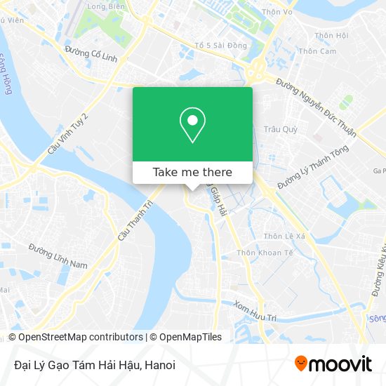 Đại Lý Gạo Tám Hải Hậu map