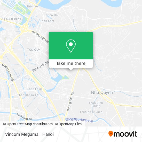 Vincom Megamall map