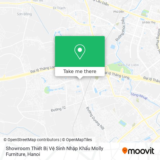 Showroom Thiết Bị Vệ Sinh Nhập Khẩu Molly Furniture map