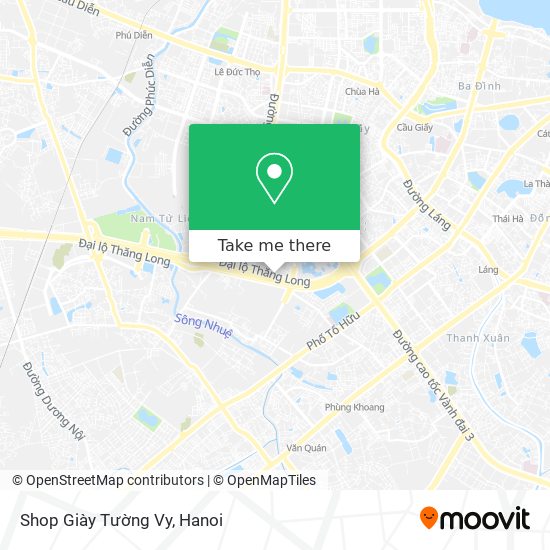 Shop Giày Tường Vy map